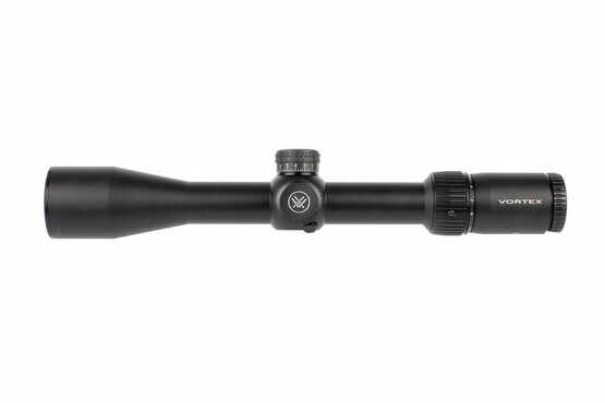 Vortex Optics 4-16x44mm Diamondback Tactical scope has a smooth adjustment ring and tactical style turrets.